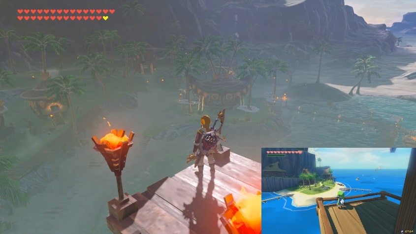 zelda wind waker outset island