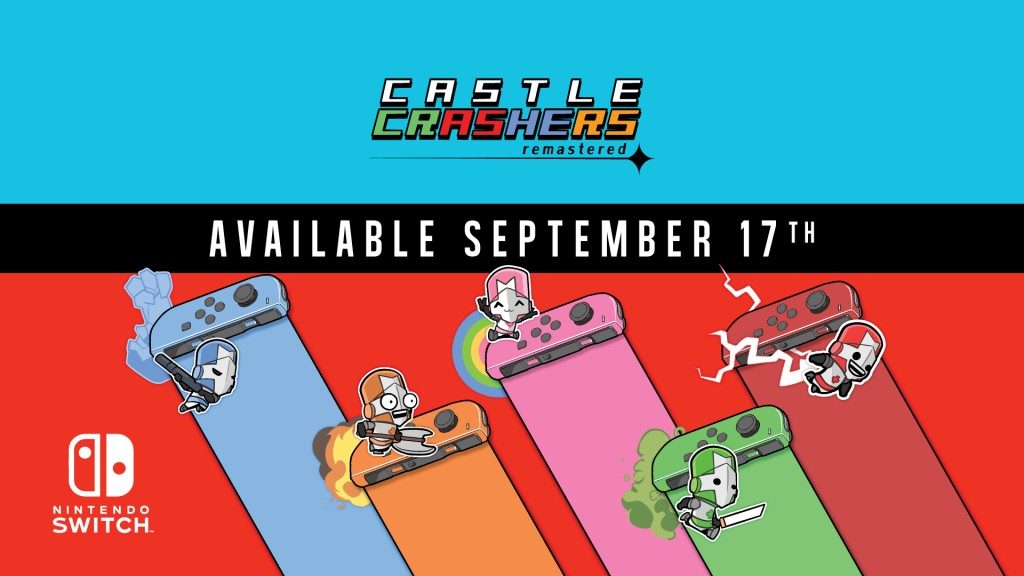 Castle Crashers Remastered getting Switch physical release