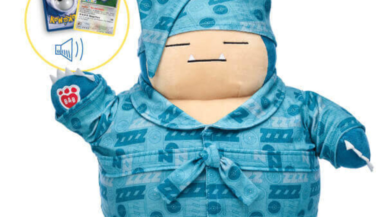 Deals Buildabear snorlax bundle