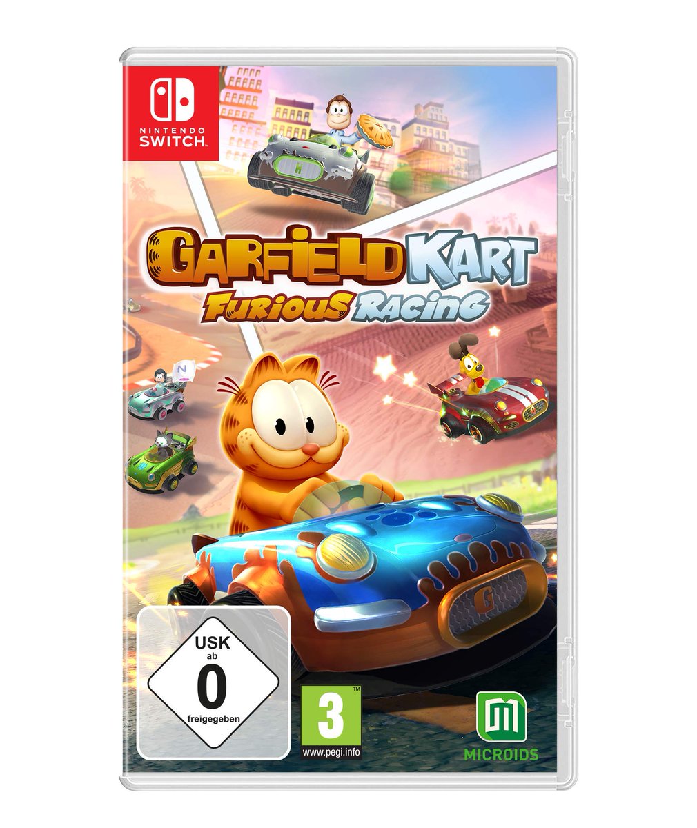 garfield kart switch review