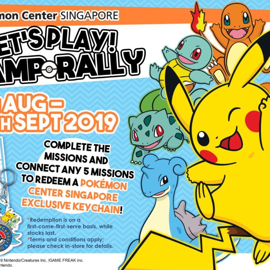 Pokemon Center Singapore Announces Stamp Rally Campaign And Tax Free ...