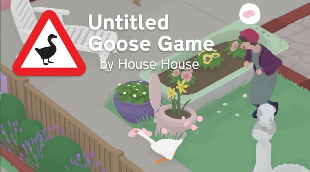 Still from Untitled Goose Game, 2019, Courtesy House House