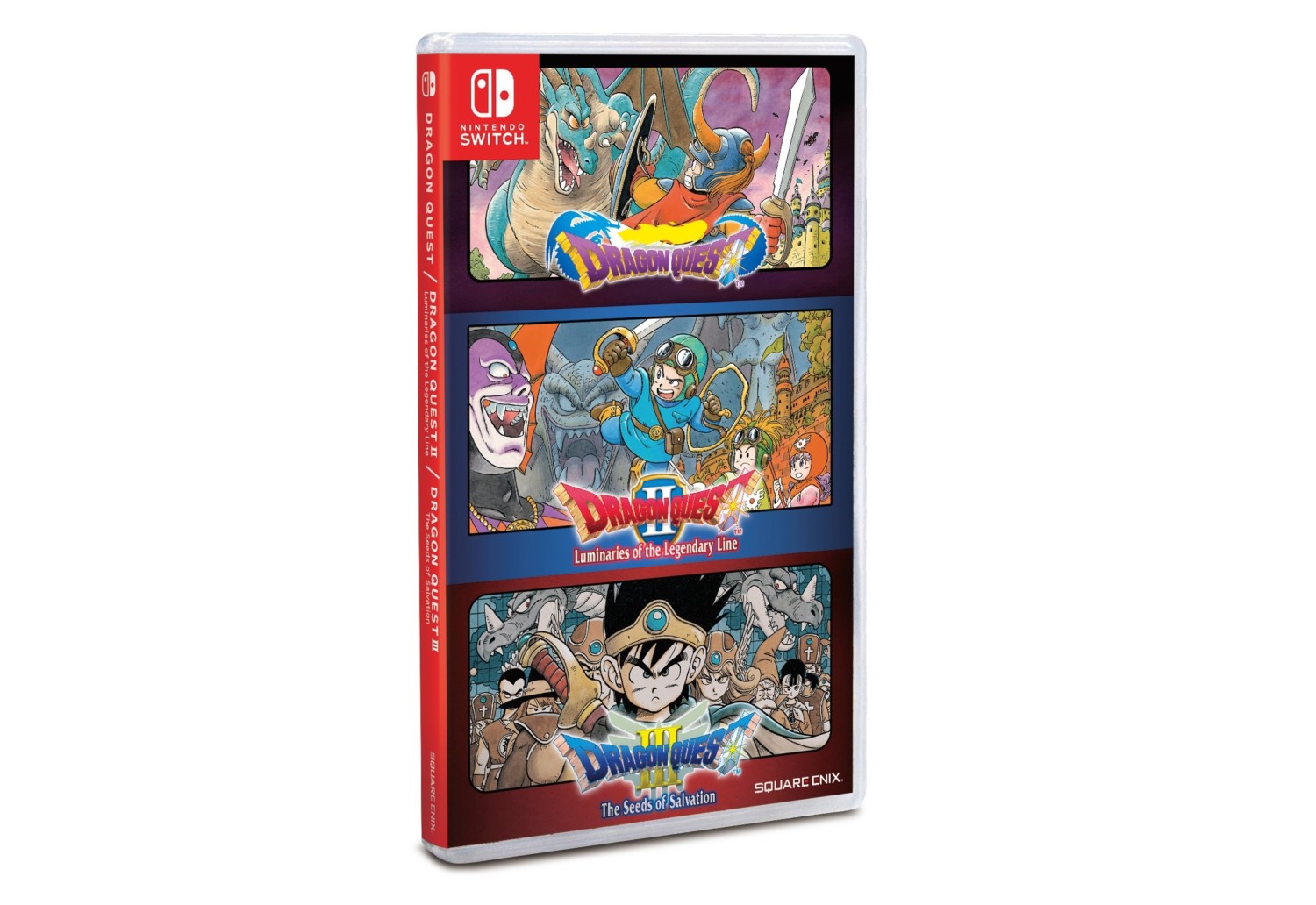 Dragon Quest I, II, & III Package Art Officially Revealed For Asia 