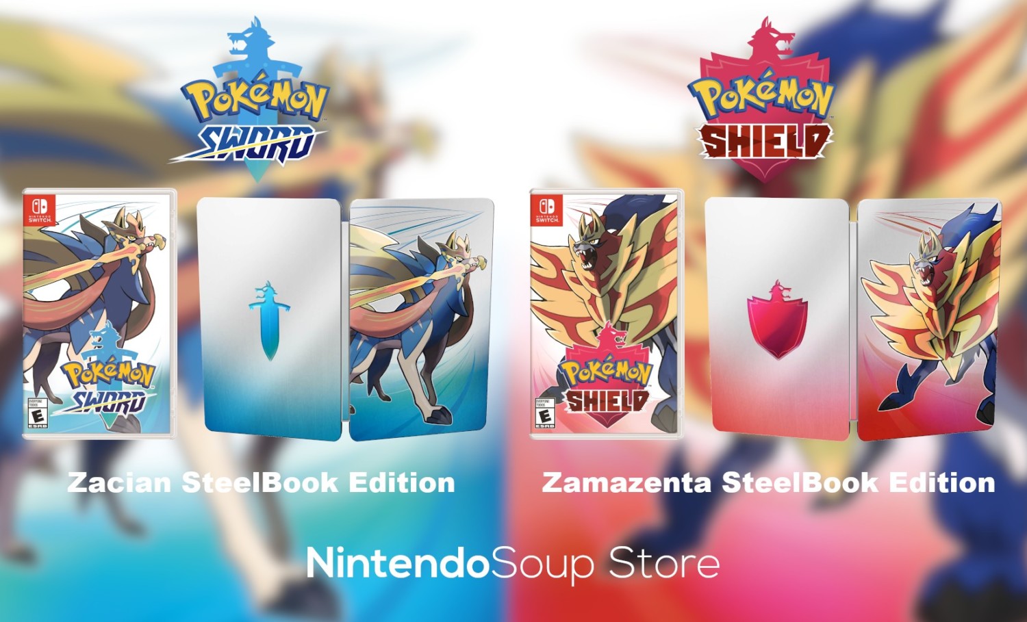 Shiny Zacian and Zamazenta promotion announced for Pokémon