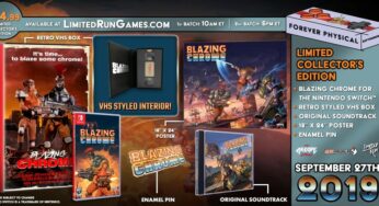 Blazing Chrome Collector’s Edition Revealed By Limited Run Games, Pre-Orders Start September 27