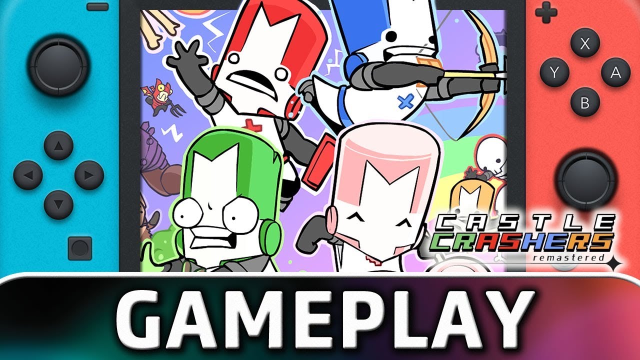 Check Out The First 10 Minutes Of Castle Crashers Remastered On Switch Nintendosoup