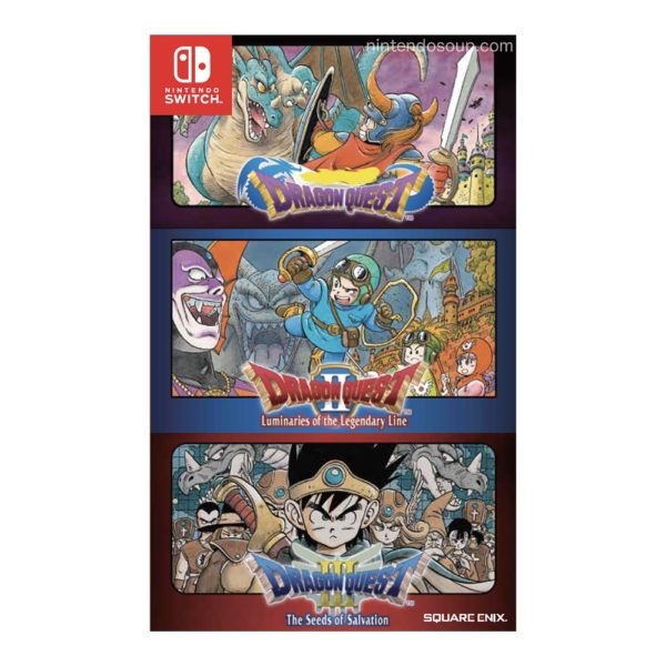 Dragon Quest I, II And III English Physical Edition (Switch) - Image 2