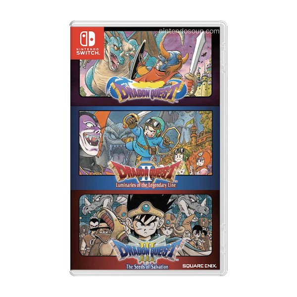 Dragon Quest I, II And III English Physical Edition (Switch