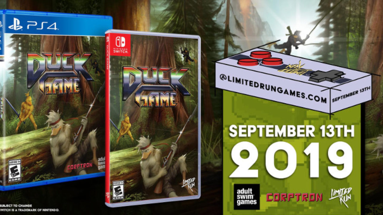 Limited Run's Next Physical Release For Switch Is Duck Game, Pre-Orders  Open September 13 – NintendoSoup