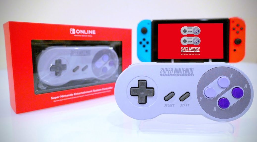Unboxing : Manette SNES Nintendo Switch Online