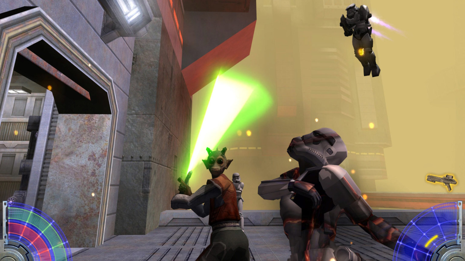 Unintentional Star Wars: Jedi Academy cross-play lets PC players wreak  havoc on console