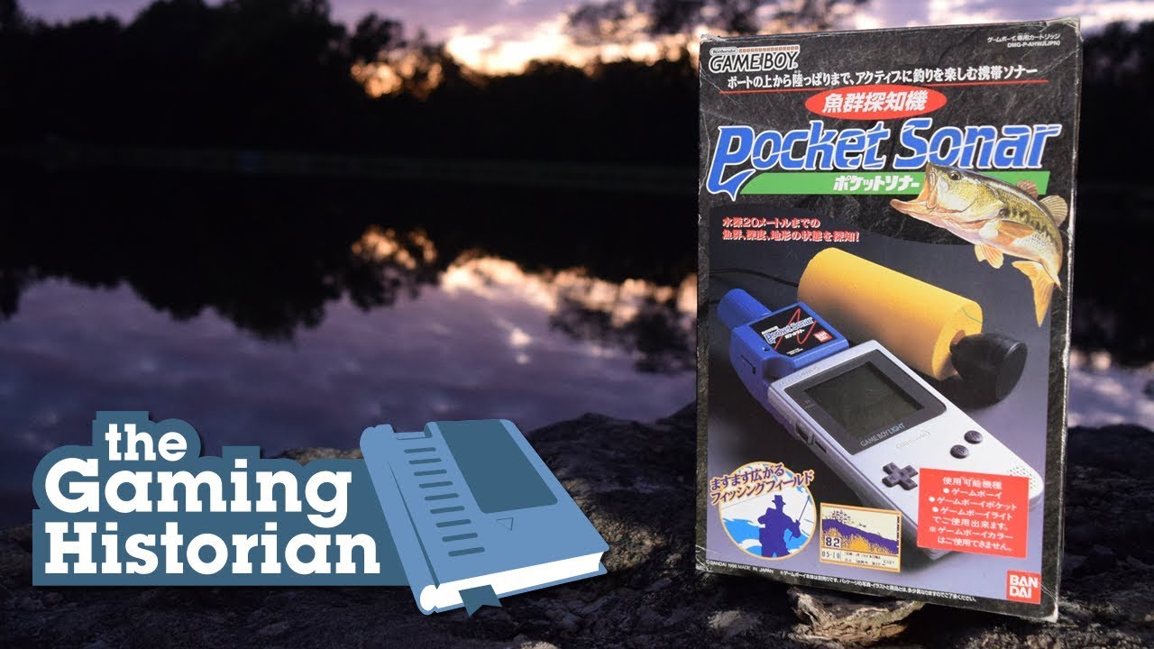 TIL the Gameboy had a sonar add-on for fishermen, that could locate fish up  to 65 feet deep. It also included a fishing mini-game : r/todayilearned