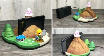 This Amazing 3D-Printed Display Lets You Dock Your Switch Into Koholint Island