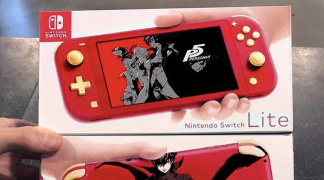 This Persona 5 Nintendo Switch Lite Looks Amazing – NintendoSoup