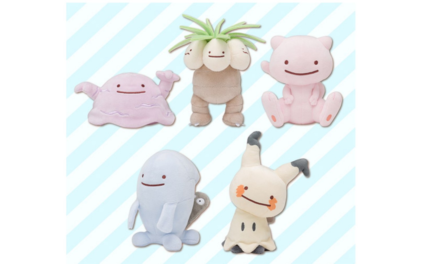 More Adorable Transform! Ditto Figurines Coming To Pokemon Centers –  NintendoSoup