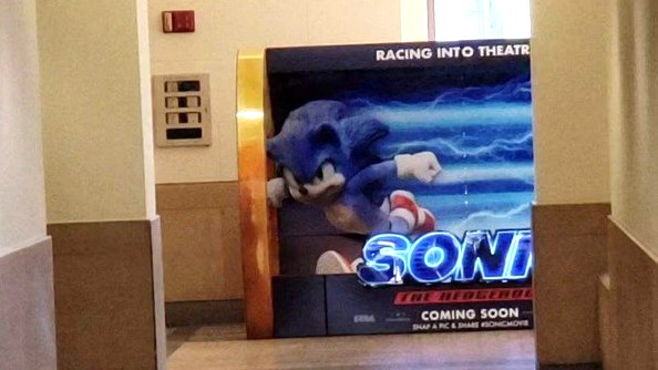 New Poster For Sonic The Hedgehog Movie Apparently Spotted At A Theater –  NintendoSoup