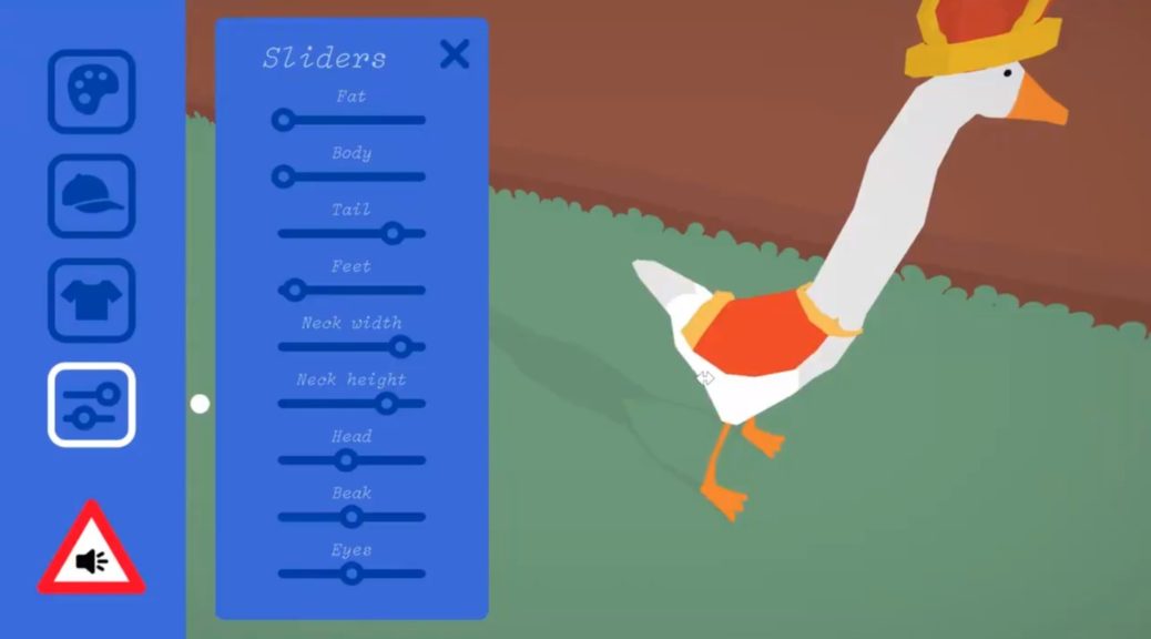 This Untitled Goose Game goose maker shows us what could have been