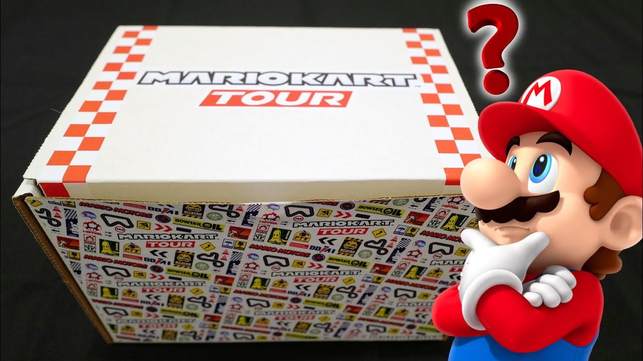 Video: Unboxing The Mario Kart Tour Media Package