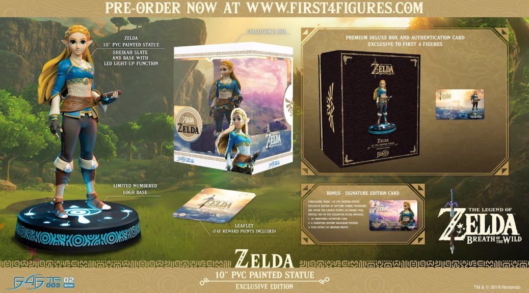 First 4 Figures Open Pre-Orders For Breath Of The Wild Zelda