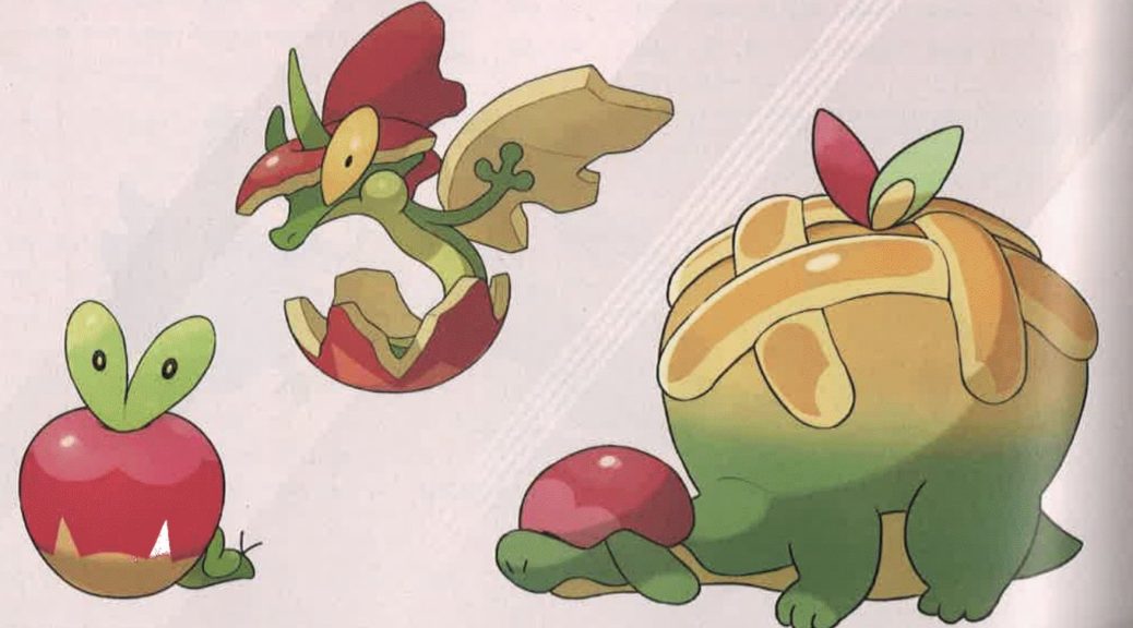 Check Out More Official Artwork For Various New Pokemon From