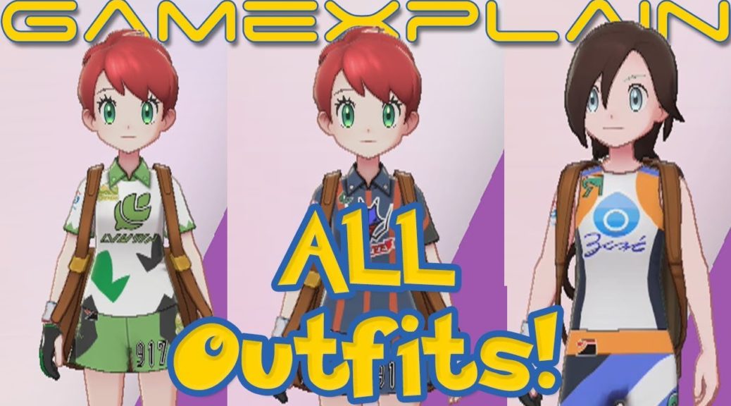 Check Out The Clothing Options Available In Pokemon Sword