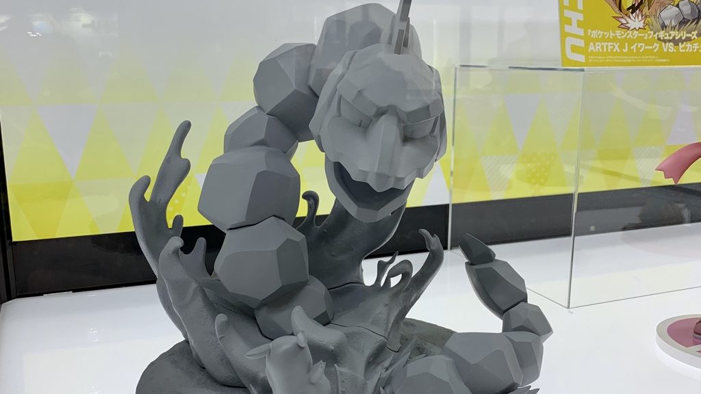 Kotobukiya Reveals Pokemon Artfx J Onix Vs Pikachu Figurine