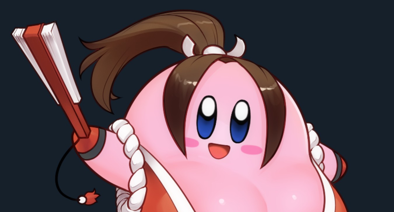 Fan Art: What If Kirby Absorbed Mai Shiranui? – NintendoSoup