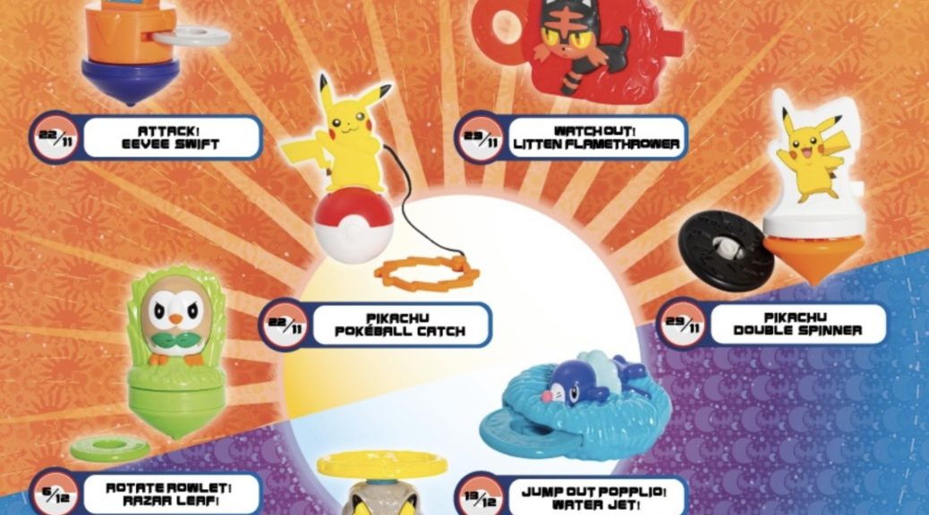 Mcdonalds cajita feliz pokemon 2019 online