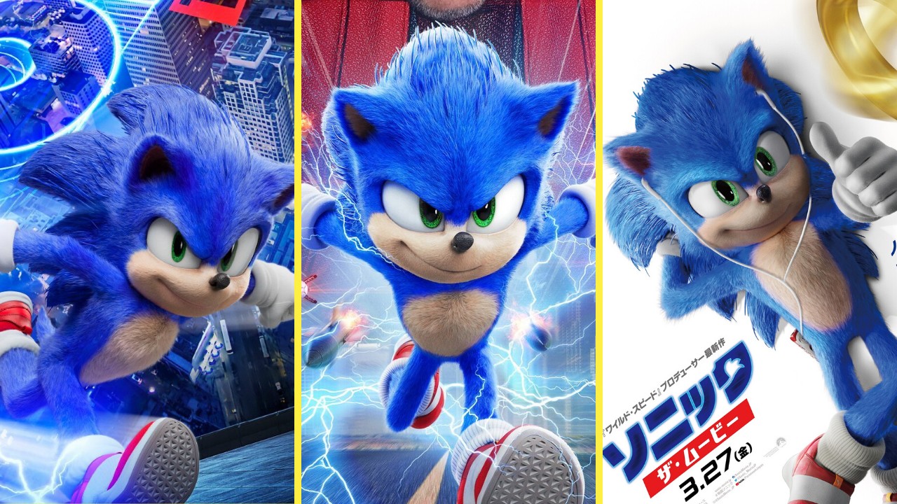 This is another Japanese poster for the Sonic movie. : r