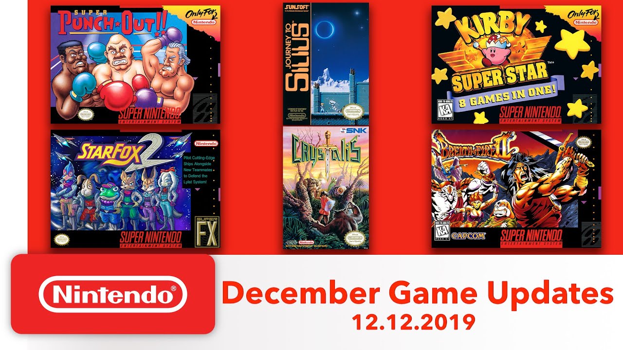 Star Fox 2, Breath Of Fire 2, Kirby Super Star, And More Coming To Nintendo  Switch Online December 12 – NintendoSoup