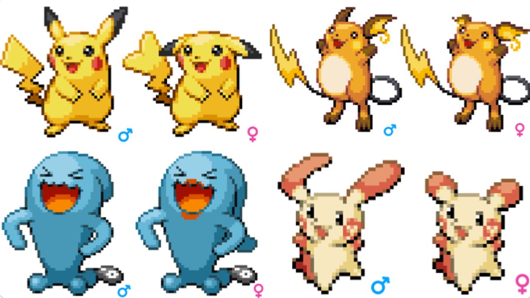 Rumor Hundreds Of Pokemon Gen 4 Beta Sprites Leaked Online Shows Off Many Scrapped Gender 