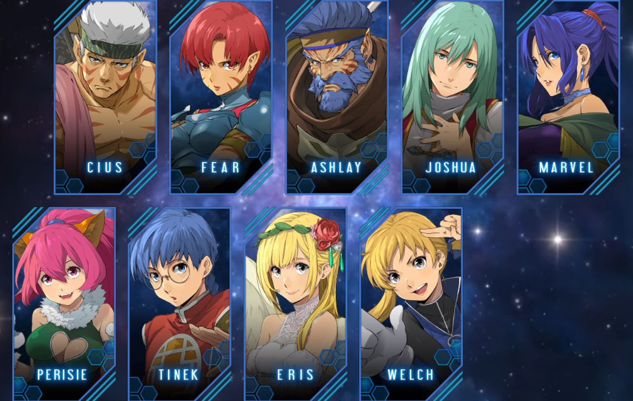 Star Ocean: First Departure R - Character Artworks and Bios