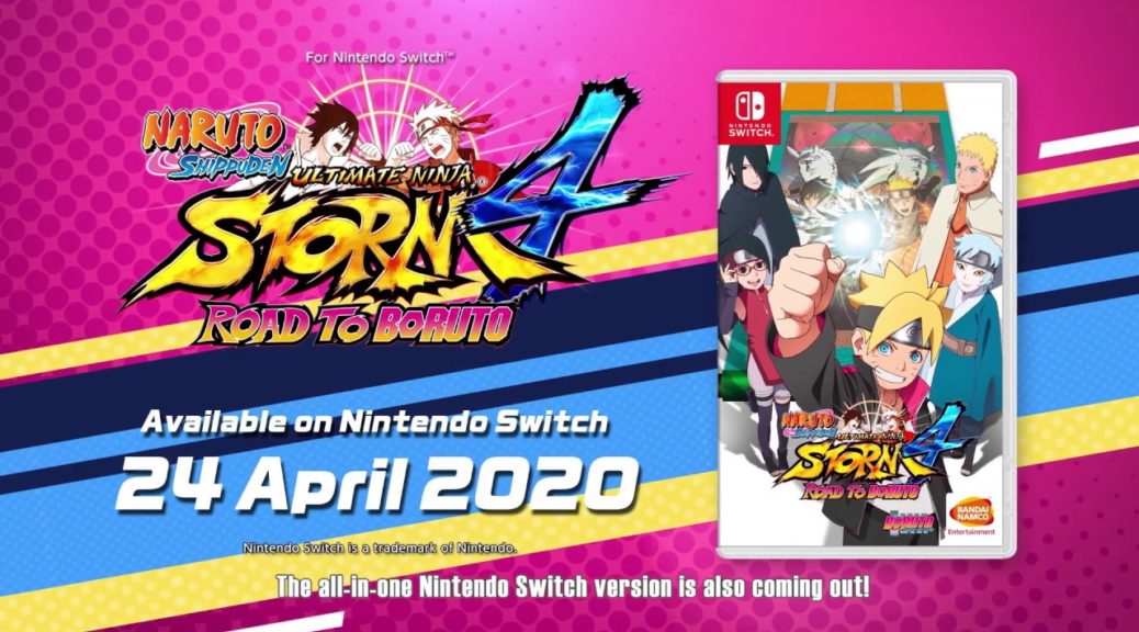 Ultimate ninja storm 4 switch sale physical