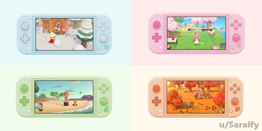 Nintendo announces new Animal Crossing themed Switch Lites : r/nintendo