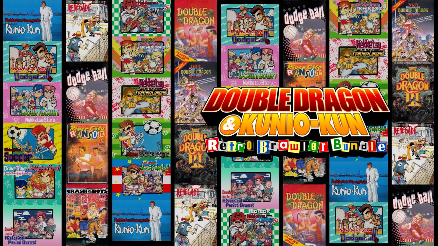 DOUBLE DRAGON & Kunio-kun Retro Brawler Bundle Launch Trailer