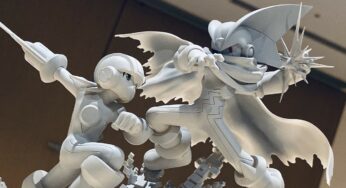 GCC DX Mega Man VS Bass Statue Protoype Pops Up At Rockman Live 2020 Event