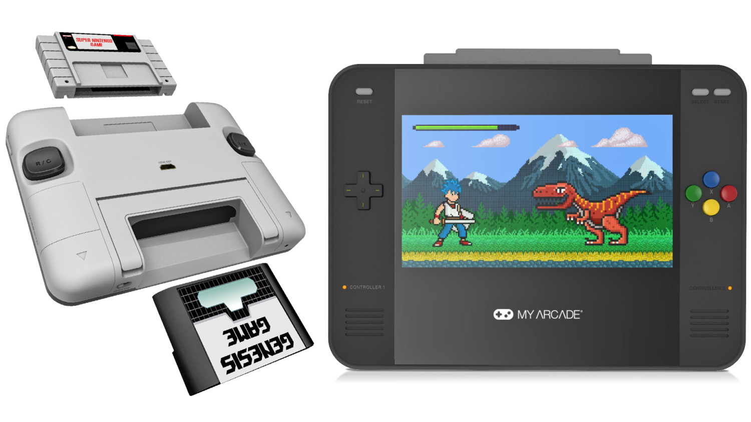 Super Retro Champ Portable Console Announced, Plays Both SNES And Cartridges – NintendoSoup