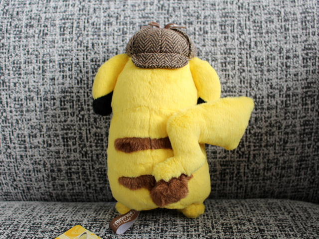 detective pikachu plush realistic