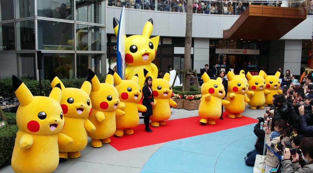 pikachu statue celebrations