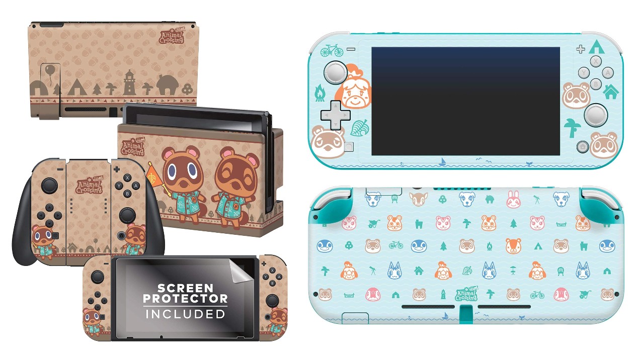 Nintendo switch skin clearance animal crossing