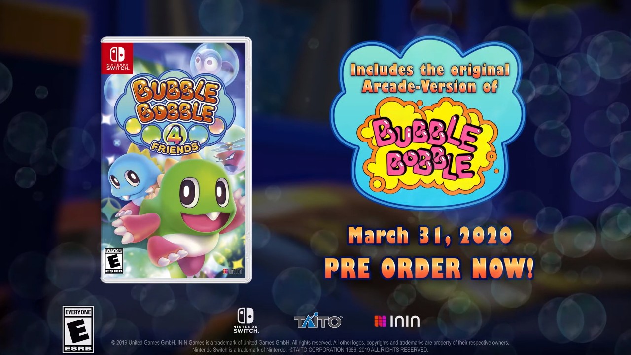 Bubble Bobble 4 Friends: The Baron is Back! - Nintendo Switch