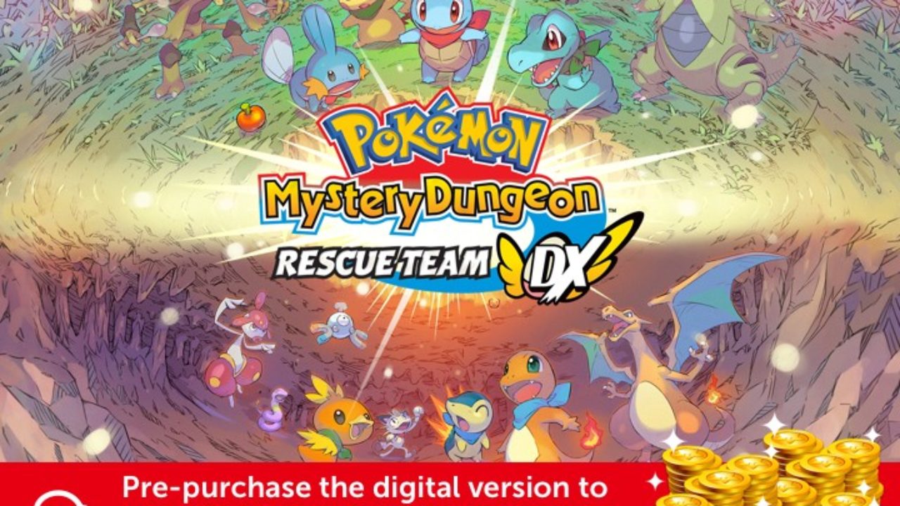 Pokémon mystery dungeon rescue best sale team dx pre order bonus