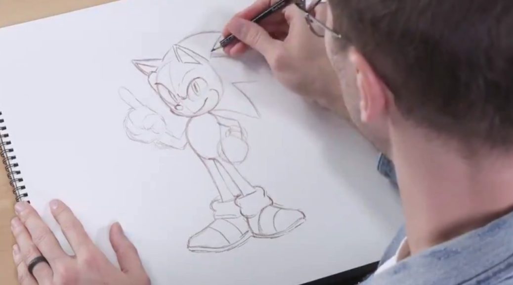 Learn To Draw Sonic The Hedgehog With Veteran Sonic Artist Tyson