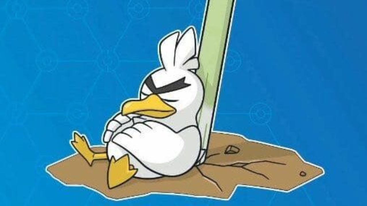 NintendoSoup on X: Fans Believe New Pokemon Sword And Shield “Glitched  Pokemon” Is A Galarian Farfetch'd Evolution    / X