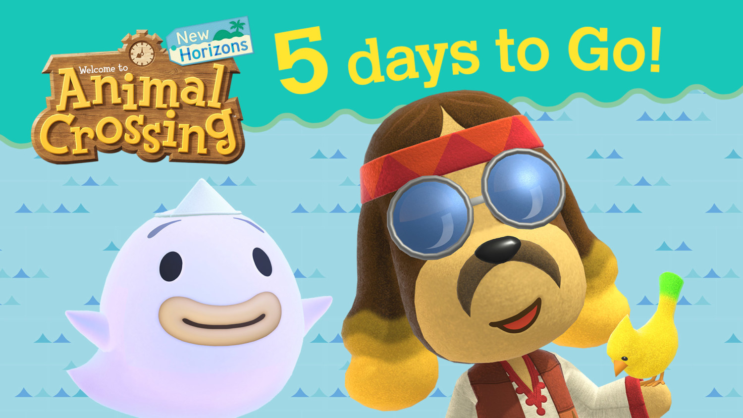 5 more days. Animal Crossing: New Horizon твитер.