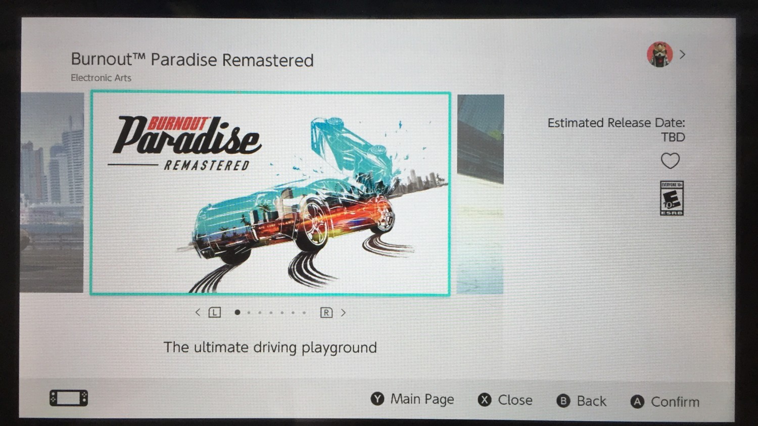 Burnout Paradise Remastered Has Apparently Received A Quiet Price-Cut On  The Switch eShop – NintendoSoup