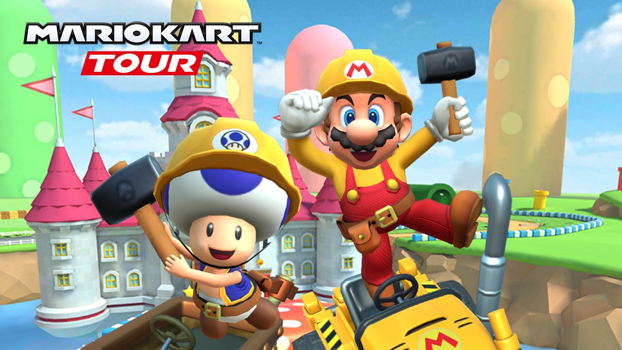 Mario Kart Tours Trick Tour Commences April 21 Introduces Builder Mario And Builder Toad 4211