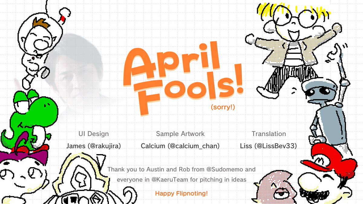 Flipnote Studio Switch Leak Was Done As An April Fools Joke – NintendoSoup