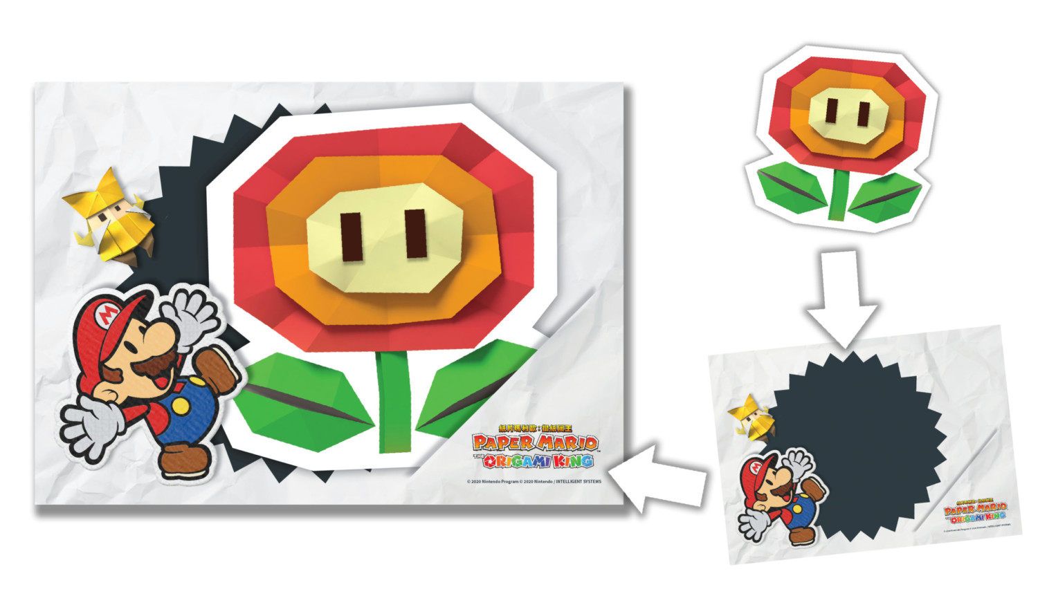 Paper Mario: Taiwan Pre-Order In King And Revealed The Kong Hong NintendoSoup Origami – Bonus