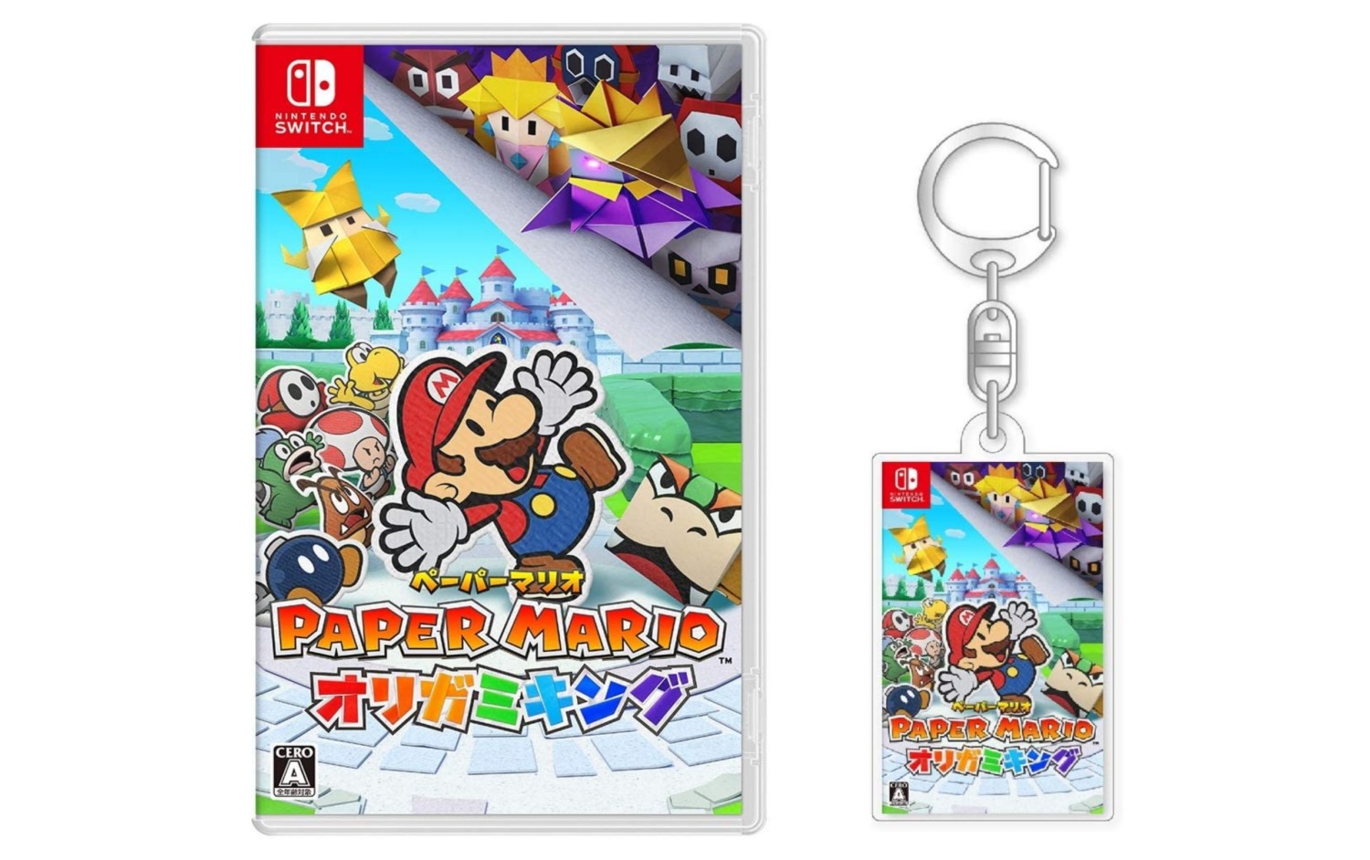 Paper mario origami hot sale pre order bonus